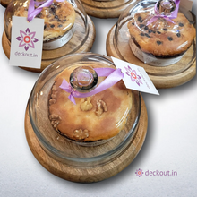 Mini Cloche & Wood Platter