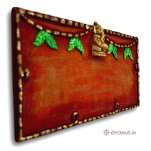 Ganesha Jute Name Plate-deckout.in