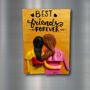 Best Friends Forever - Fridge Magnet-deckout.in