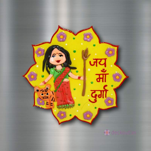 Durga - Fridge Magnet-deckout.in