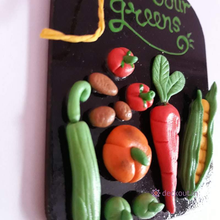 Eat Your Greens - Fridge Magnet-deckout.in