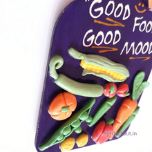Good Food Good Mood - Fridge Magnet-deckout.in