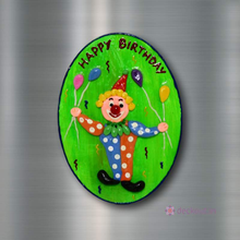 Happy Birthday (Green) - Fridge Magnet-deckout.in