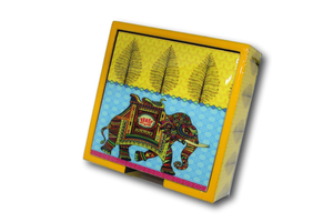 Royal Elephant Coasters - Set of 6-deckout.in