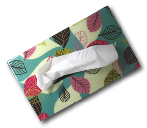 Cherry Leaf Tissue Box-deckout.in