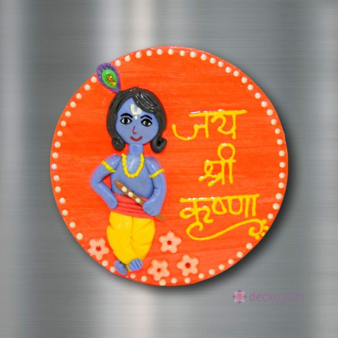 Krishna - Fridge Magnet-deckout.in