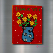 Thank You - Fridge Magnet-deckout.in